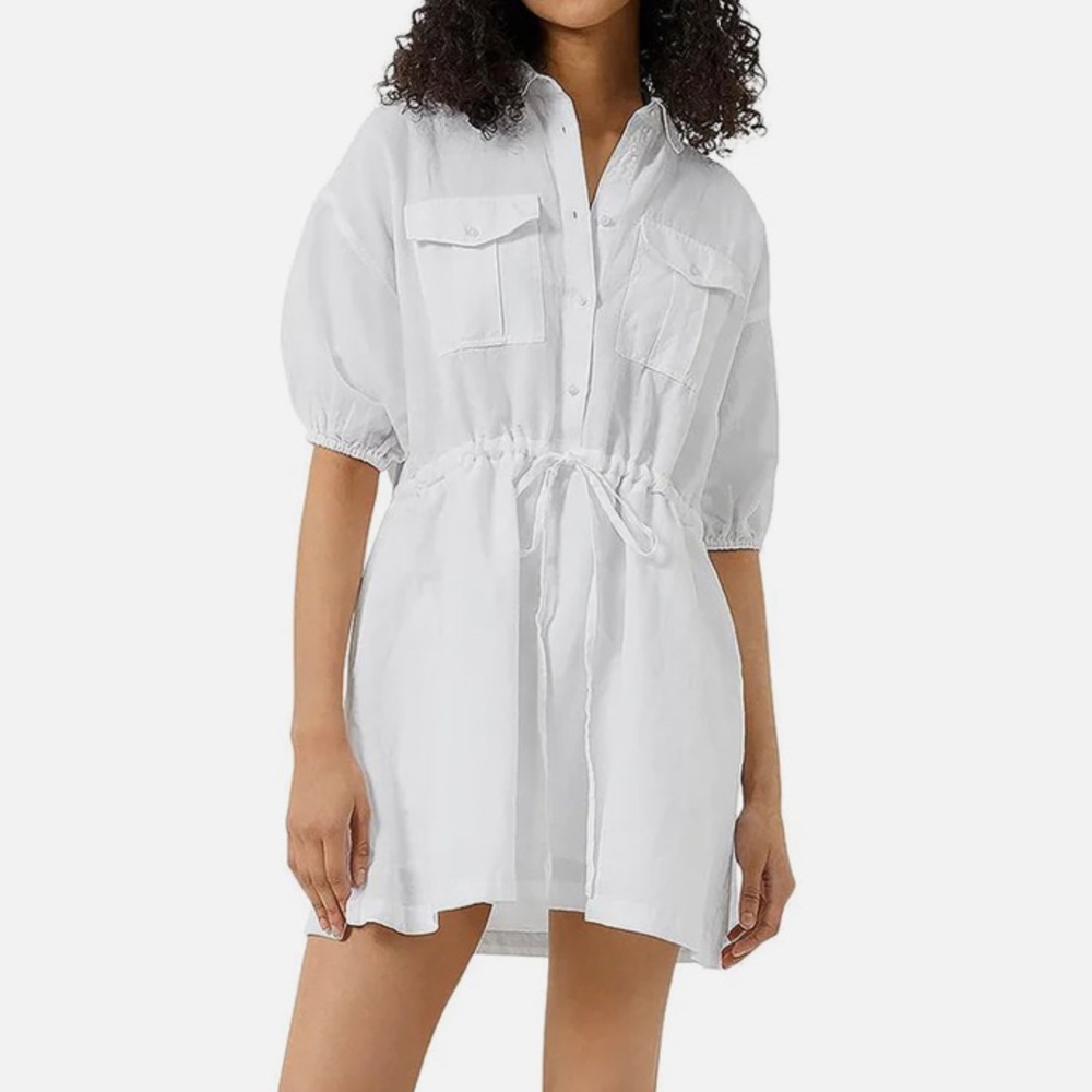 French Connection Linen Shirt dress